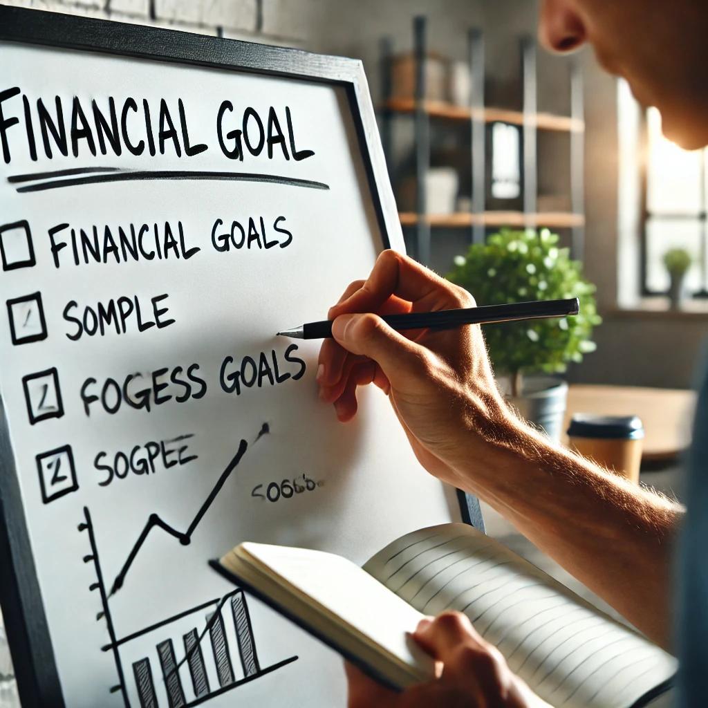 Planejamento de metas financeiras realistas para evitar dívidas e organizar as finanças. Orçamento familiar eficiente